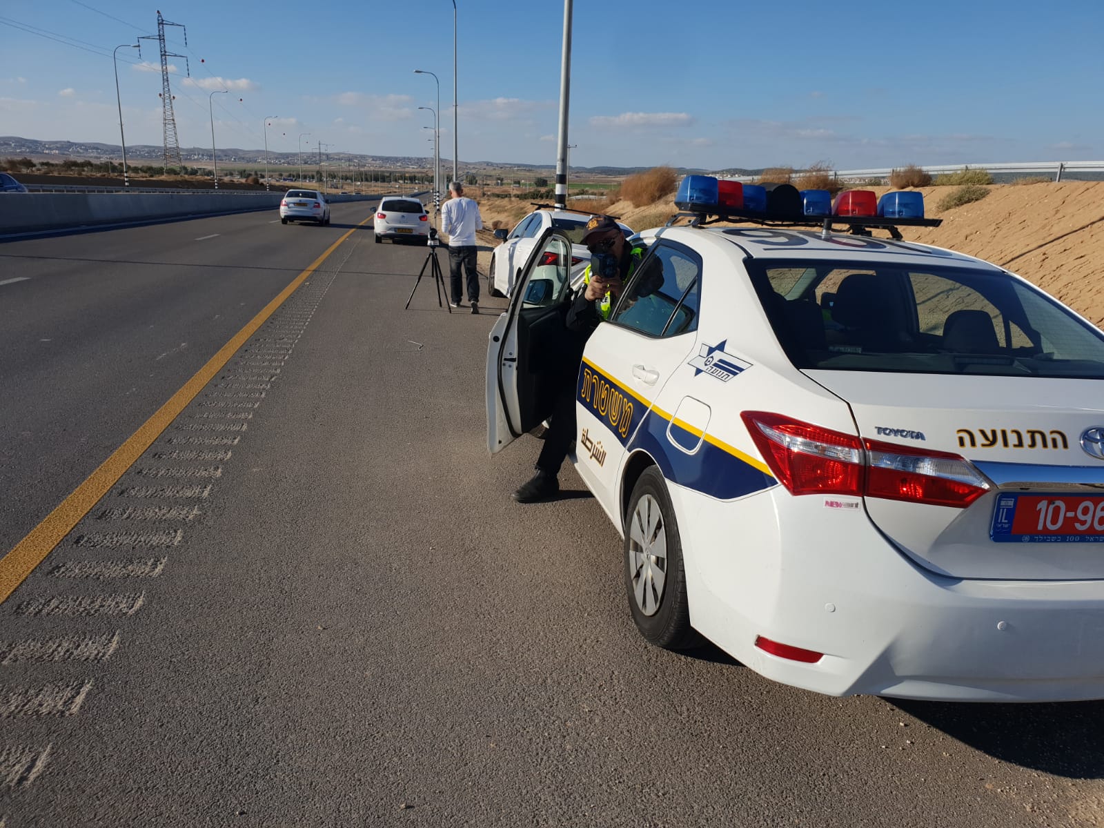 הכל התחיל ממהירות מופרזת (צילום ארכיון להמחשה: דוברות המשטרה)