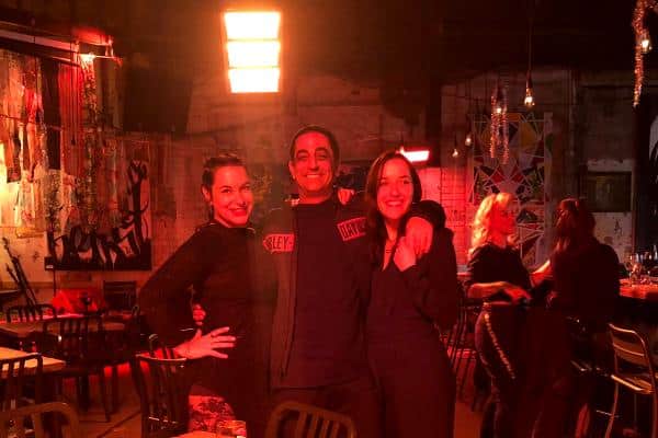 עם בן הזוג יובל והבת זואי