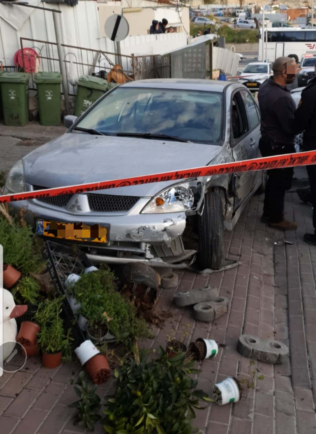 זירת האירוע באום אל פאחם