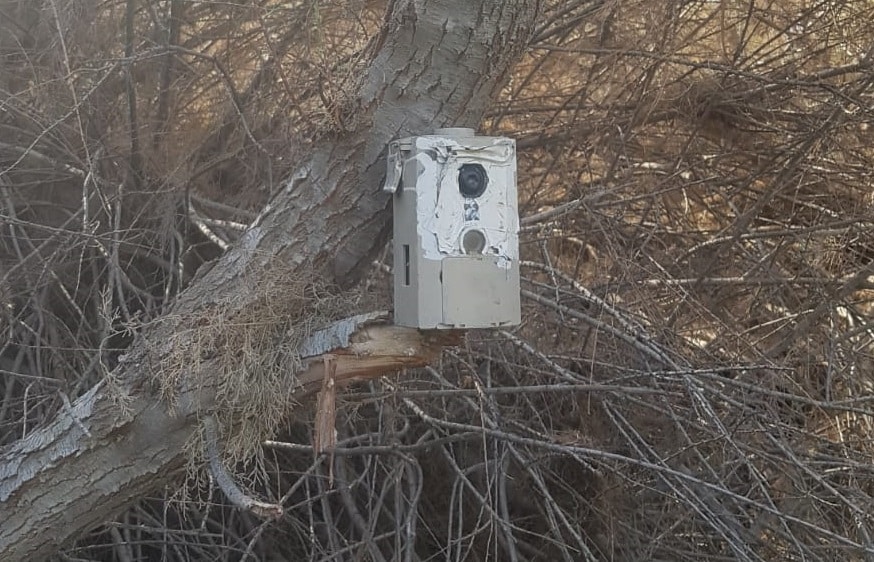 אחת ממצלמות האבטחה