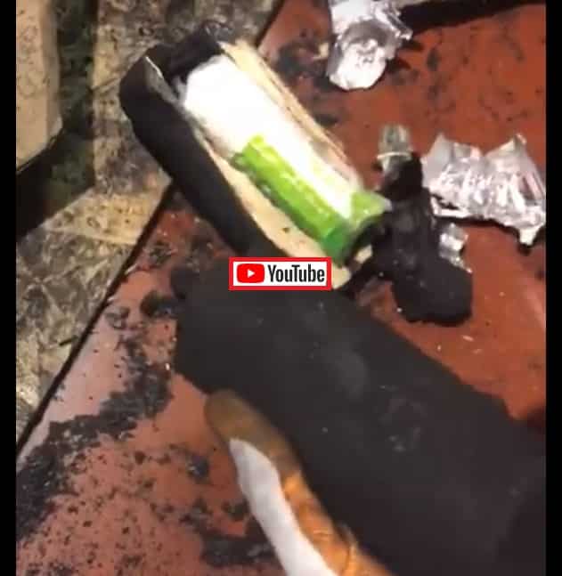 צפו בסרטון: תפיסת קוקאין בגלילי פחם