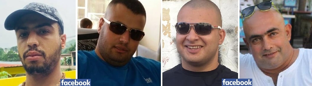 הנאשמים בוז'ו, אחמד עדס, סרסור ונסאסרה