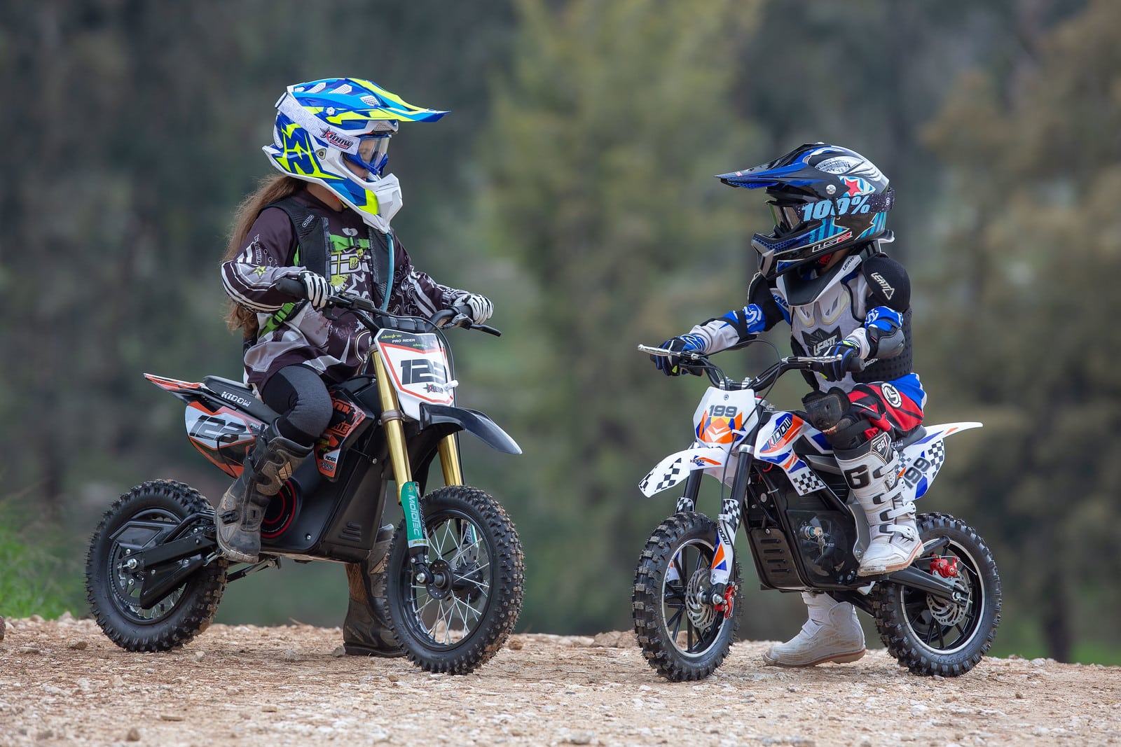 החברה מייבאת גם אופנועי שטח לילדים