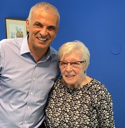 פולקמן ז"ל עם משה כחלון, מספר שעות לפני התאונה