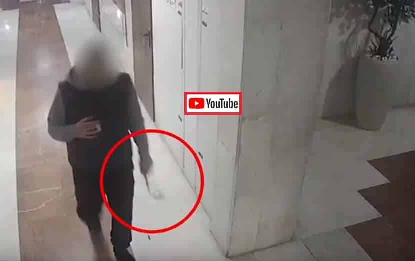 צפו בסרטון: כך נרצח שלומי בוסקילה סמוך לאולם האירועים ביבנה