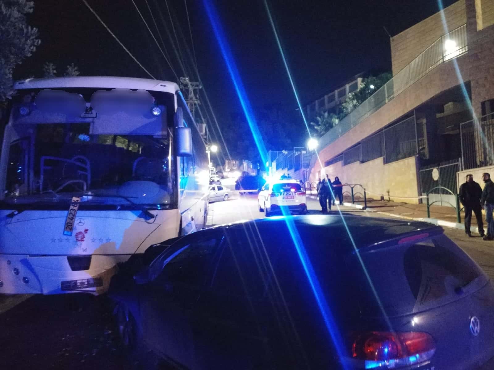 זירת התאונה