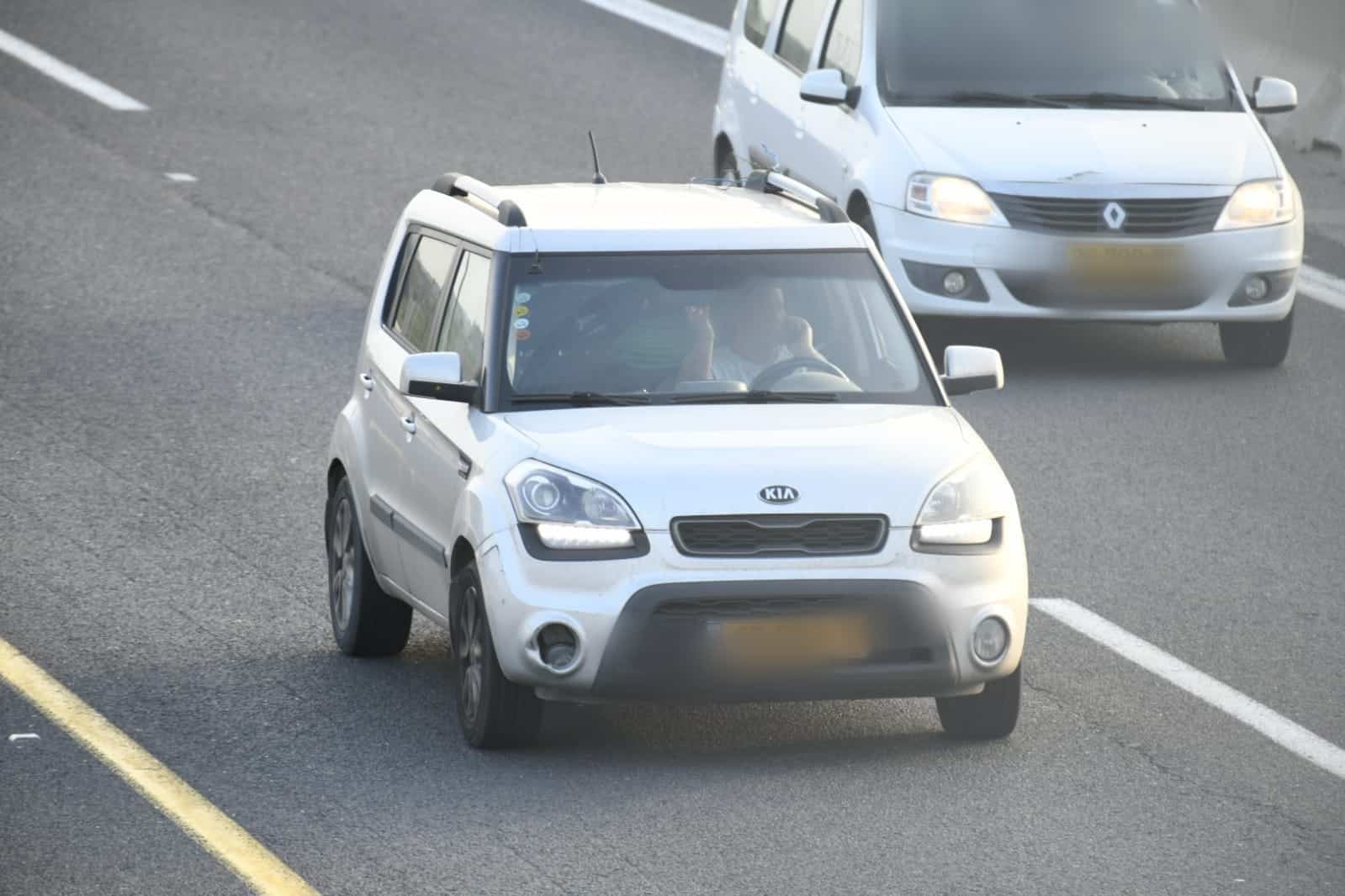 עוד נהג שתועד בזמן עבירה