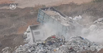 אשת עבריין מוכר נעצרה בפרשת הלבנת הון ממטמנות  אשפה פיראטיות במרכז