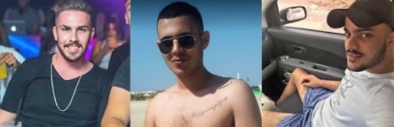 מימין לשמאל: מתן יאסני, אודי כהן וגיא פלדמן (צילומים מפייסבוק)