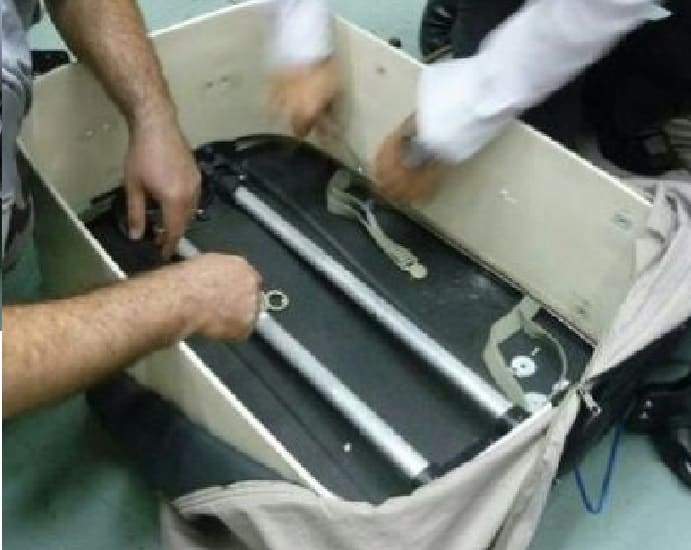 חיפוש המשטרה האוקראינית גילה יותר מ-2.5 ק"ג קוקאין (צילום ארכיון להמחשה: דוברות המשטרה)