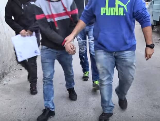 מעצר חשוד (צילום ארכיון להמחשה: דוברות המשטרה)