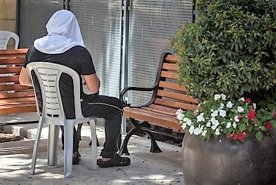 איש לא ייצא ולא ייכנס (צילום אילוסטרציה, למצולם אין קשר לידיעה: הדס פרוש, פלאש 90)