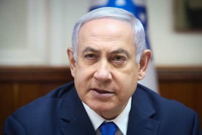 "מדובר בניסיון סרק להנשים פרשה ששבקה חיים" בנימין נתניהו (צילום: מרק ישראל סלם, פלאש 90)