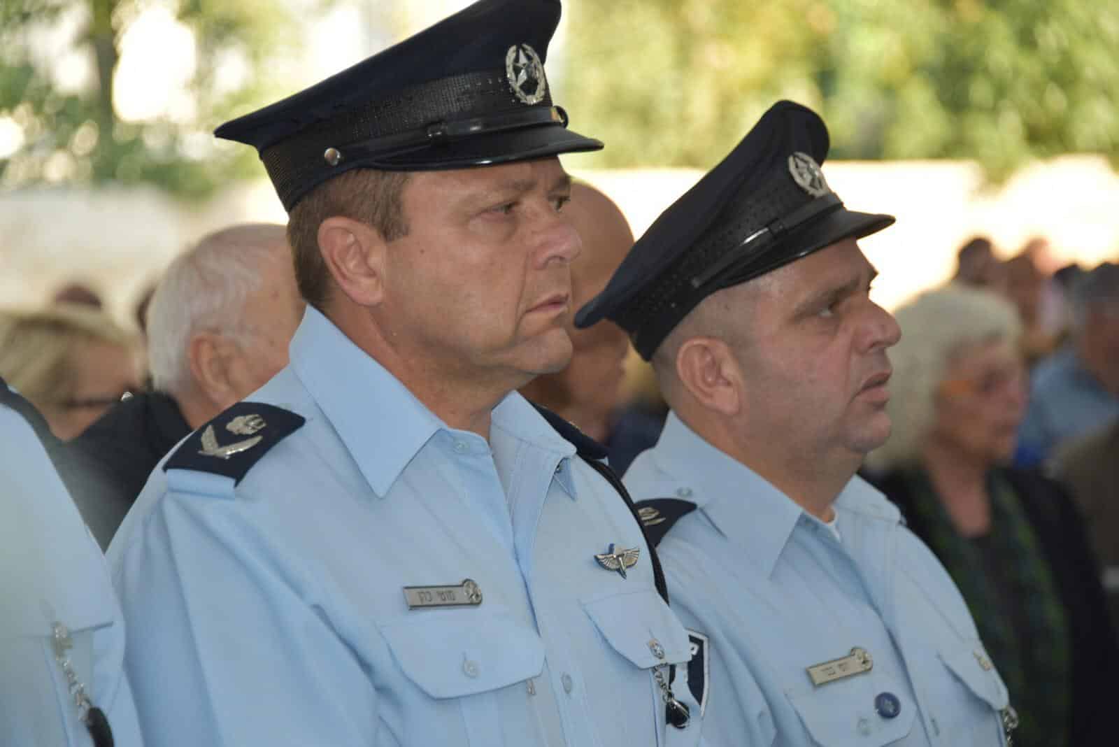 ספד לו. המפכ"ל בפועל, ניצב מוטי כהן (צילום: דוברות המשטרה)