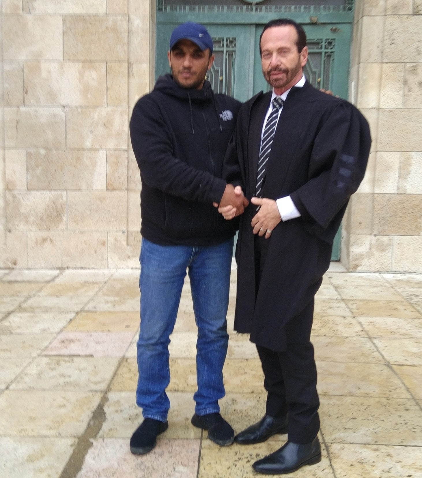 מוסא אבו עסא עם עו"ד צבי אבנון