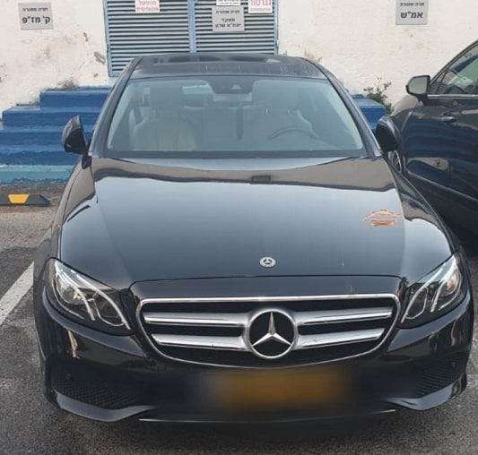 הרכב שנתפס (צילומים: דוברות המשטרה)