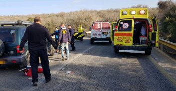 בן 40 נהרג בתאונת דרכים סמוך לצומת אלונים