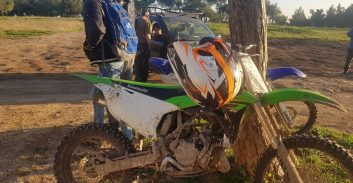 המשטרה ורשות הטבע והגנים נגד נהגי האקסטרים בשטחים החקלאיים