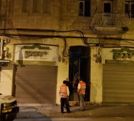 רצח כפול בחיפה 18.3.19 (צילום: איחוד הצלה כרמל)