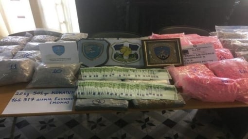 שווי הסמים כשני מיליון אירו