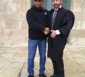 מוסא אבו עסא ועו"ד צבי אבנון