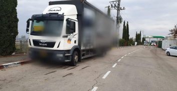 כביש 6: נהג משאית 15 טון נתפס נוהג בהשפעת אלכוהול