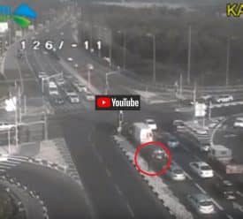 קישור לסרטון תקיפת נהג בצומת כברי