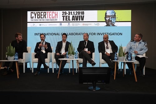 סנ"צ אבי מייברג, מפקד יחידת הסייבר, ואורחים נוספים