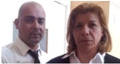 עורכי הדין אסתר בר ציון ו-ויקטור אוזן