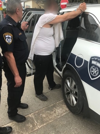 החשוד בניסיון רצח רגעים לאחר מעצרו