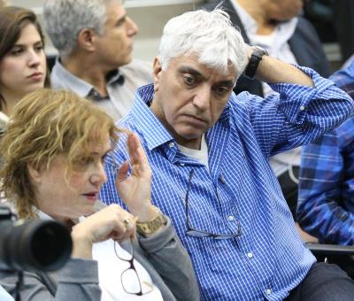 שפת הגוף שלהם משדרת יחסים אישיים מצויינים. ניצב יצחקי והפרקליטה עו"ד ליאת בן ארי