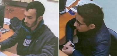 מימין: חאלד עציבי. משמאל: מוניב אלעסיבי. מי דומה יותר לדמות בצילום התקריב?