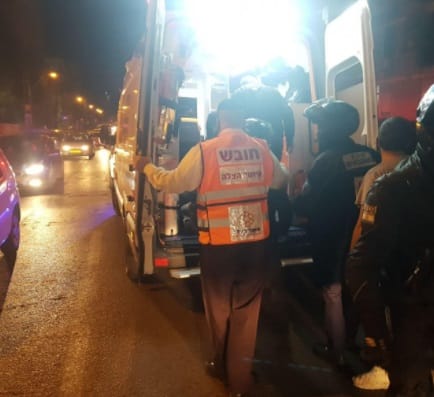 זירת הרצח (צילום: דוברות איחוד הצלה)