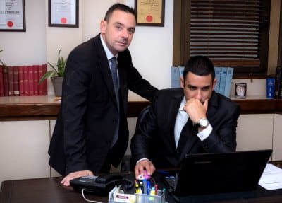 עורכי הדין דניאל כפיר ומורן לוי