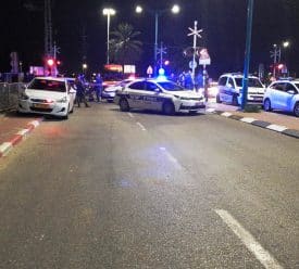 לוד זירת רצח כפול 15.12.18 (צילום: משטרה)