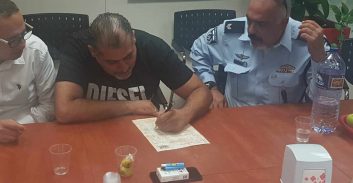 מפקד תחנת טייבה מציג: מפגש מונע