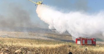 כוננות אש במערך הכיבוי האווירי של המשטרה