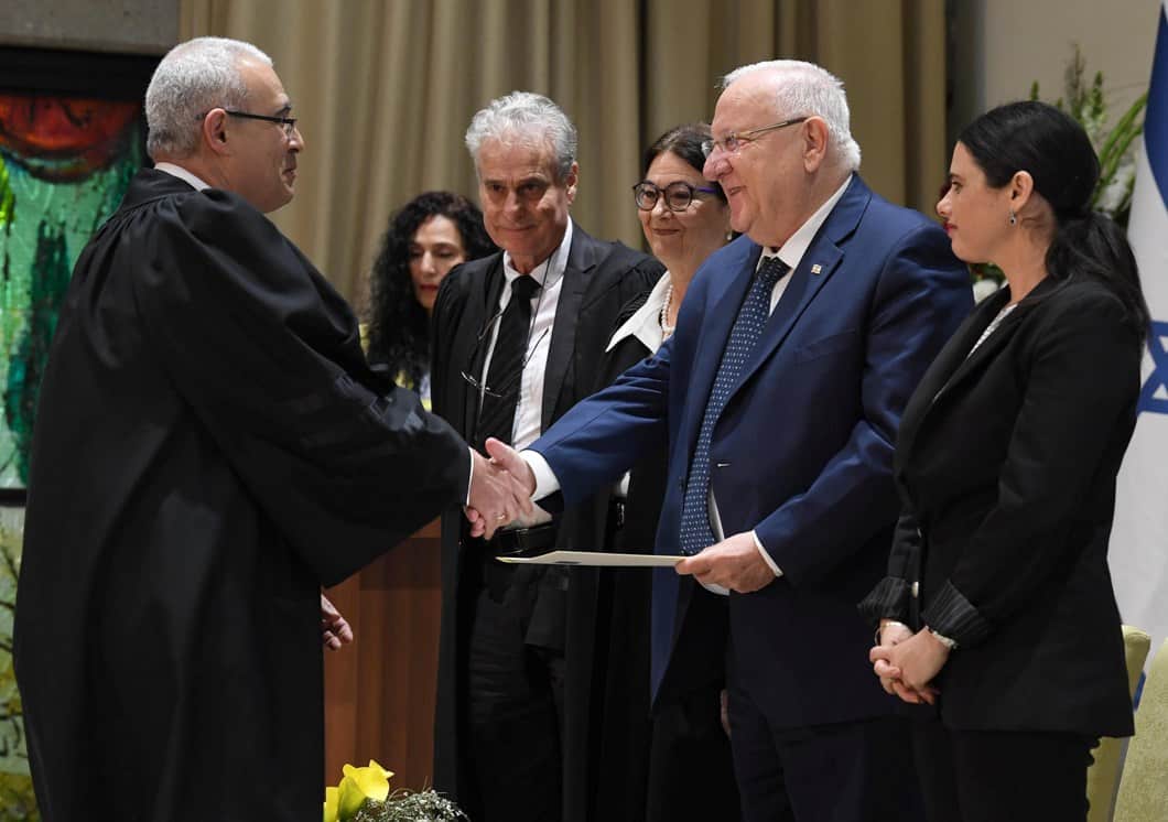 השבעת השופט עופר גרוסקופף