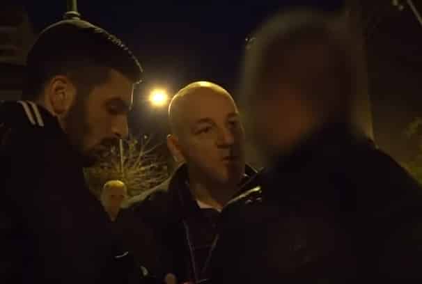 צילום ארכיון מאירוע מעצר מנהלי מכון ליווי באזור המרכז - המצולמים הם השוטרים