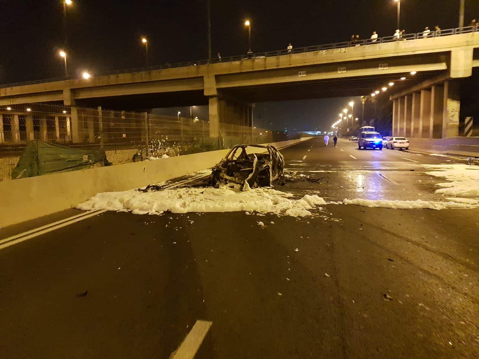 הרכב של עבד עראר לאחר הפיצוץ