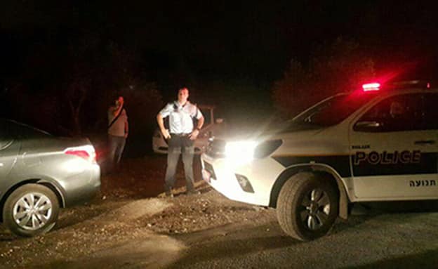 זירת הרצח בין כפר ורדים ליישוב סמיע