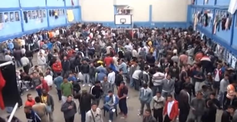 כלא "לה-פיקוטה" בקולומביה (צילום מתוך YOUTUBE)