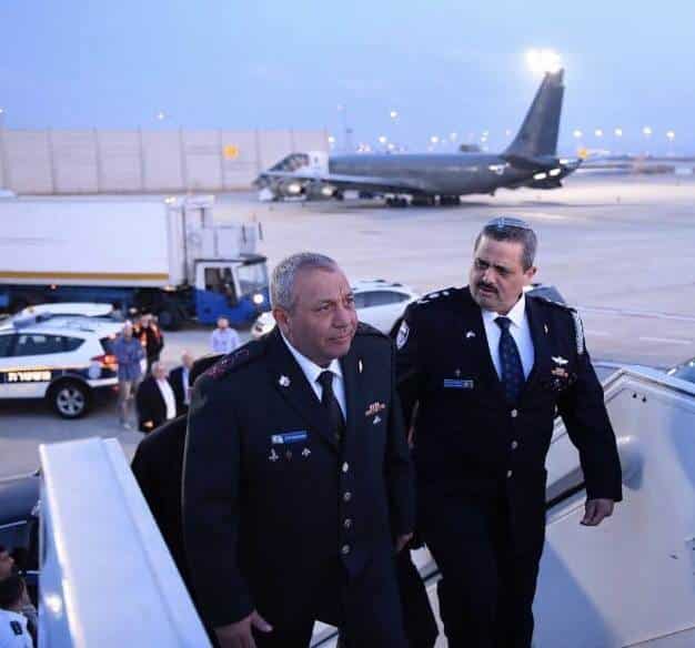 המפכ"ל אלשיך בדרך לפולין