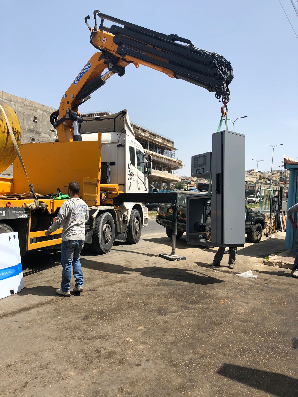 כל משאבות הדלק נתפסו. צילום באדיבות המשטרה