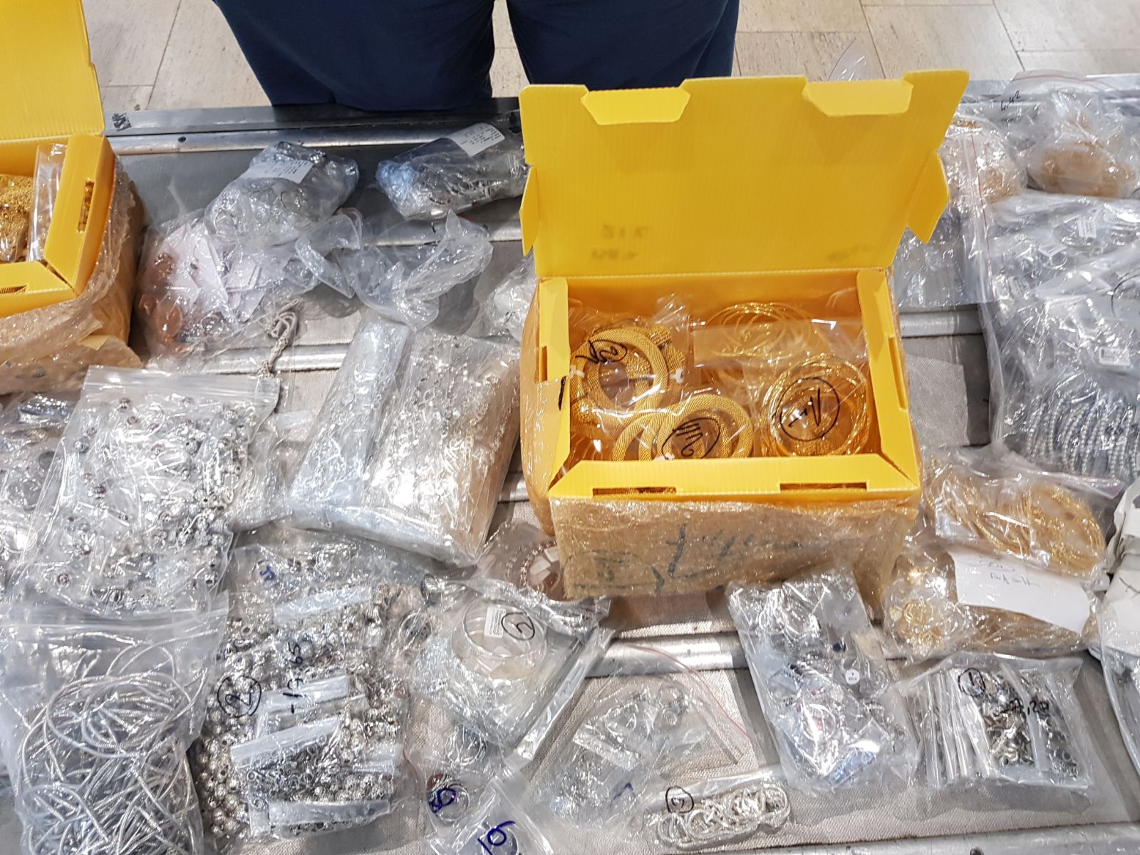 התכשיטים שנתפסו