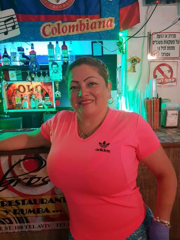 המנוחה בארץ הולדתה קולומביה