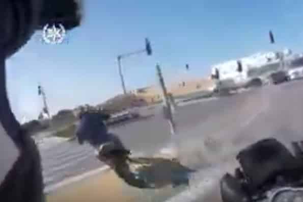 מרדף אחרי אופנוע באשדוד