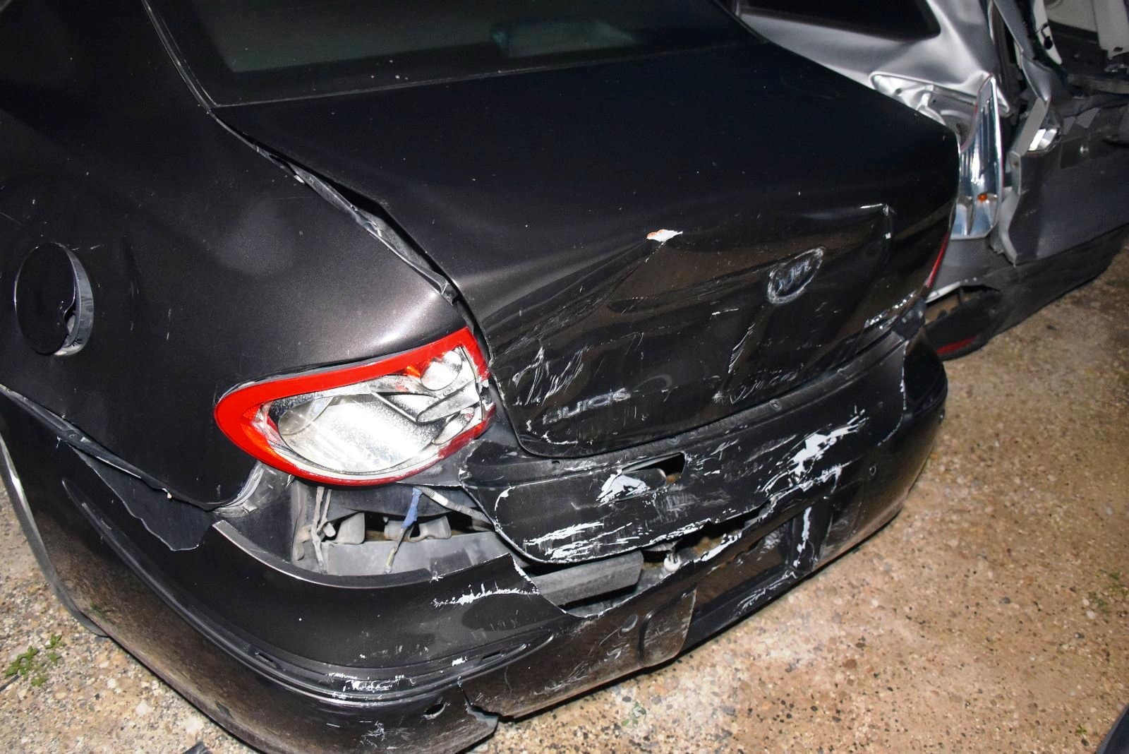 כלי רכב שעבר "תאונה" במגרש הפירוק