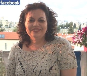 סלסלות מלאות כל טוב, לכאורה. רות שימברג (צילום מפייסבוק)