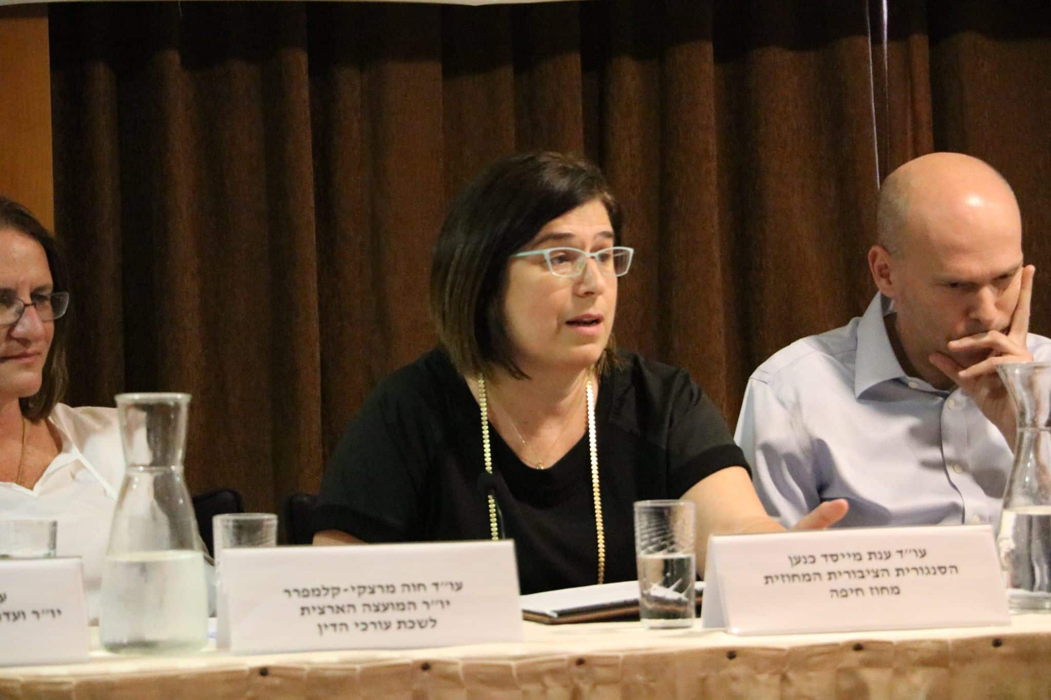 פרקליט המחוז עו"ד עמית איסמן והסנגורית הציבורית המחוזית עו"ד ענת מייסד כנען